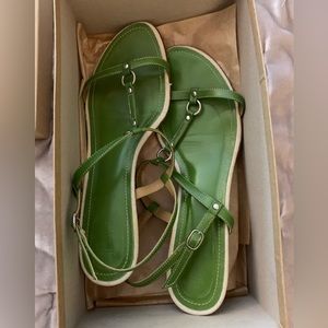 J Crew Cate Kitten Heel Sandal